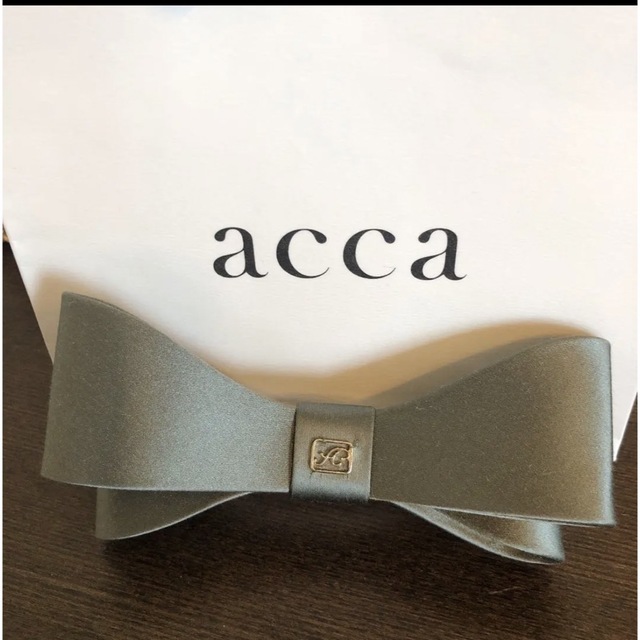 acca - 【新品未使用】acca アッカ ドライフローラル リボンバレッタ