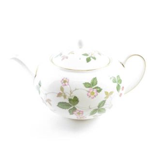 ウェッジウッド(WEDGWOOD)の美品 WEDGWOOD ウェッジウッド ワイルドストロベリー ティーポット 1点 約23.5cm 茶器 SC5988G (その他)