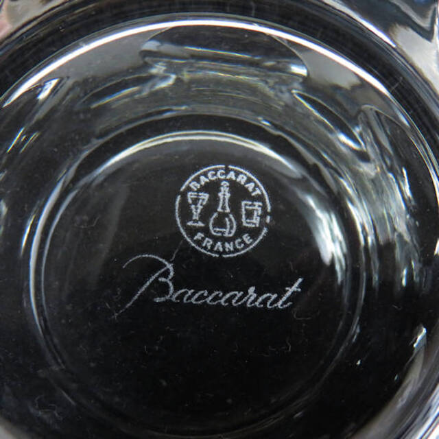 Baccarat(バカラ)の美品 Baccarat バカラ ベルーガ タンブラー 1点 クリア クリスタル ロックグラス オールドファッション SY5084A3  インテリア/住まい/日用品のキッチン/食器(タンブラー)の商品写真