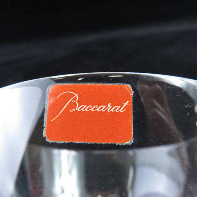 Baccarat(バカラ)の美品 Baccarat バカラ ベルーガ タンブラー 1点 クリア クリスタル ロックグラス オールドファッション SY5084A3  インテリア/住まい/日用品のキッチン/食器(タンブラー)の商品写真