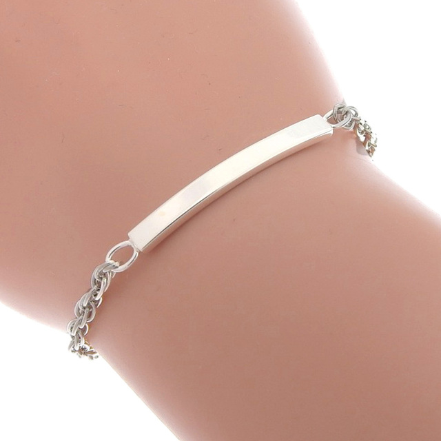 TIFFANY&Co.】ティファニー プレート バー シルバー925 TIFFANY&Co.】ティファニー プレート バー シルバー925