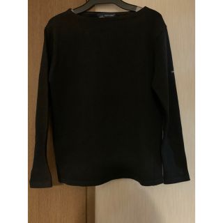 セントジェームス(SAINT JAMES)の人気　セントジェームス  ブラック　黒　ウエッソン　ボーダー　無地(Tシャツ(長袖/七分))