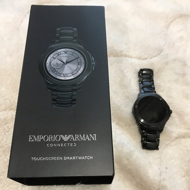 Emporio Armani(エンポリオアルマーニ)のエンポリオアルマーニ　スマートウォッチ メンズの時計(腕時計(デジタル))の商品写真