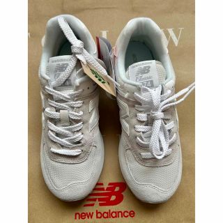 ニューバランス(New Balance)の専用　新品•未使用　NEW BALANCE WL574FW2 24㎝　ホワイト(スニーカー)