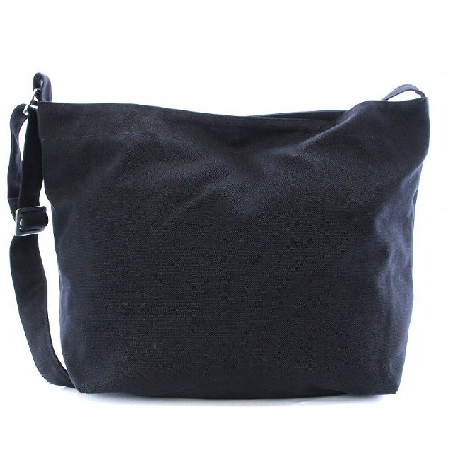 marimekko(マリメッコ)のマリメッコ MINI WEEKENDER ショルダーバッグ キャンバス 黒 レディースのバッグ(ショルダーバッグ)の商品写真