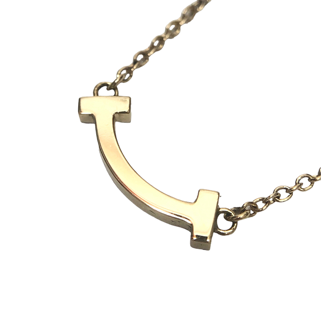 ティファニー TIFFANY&CO Tスマイルネックレスミニ ネックレ - www