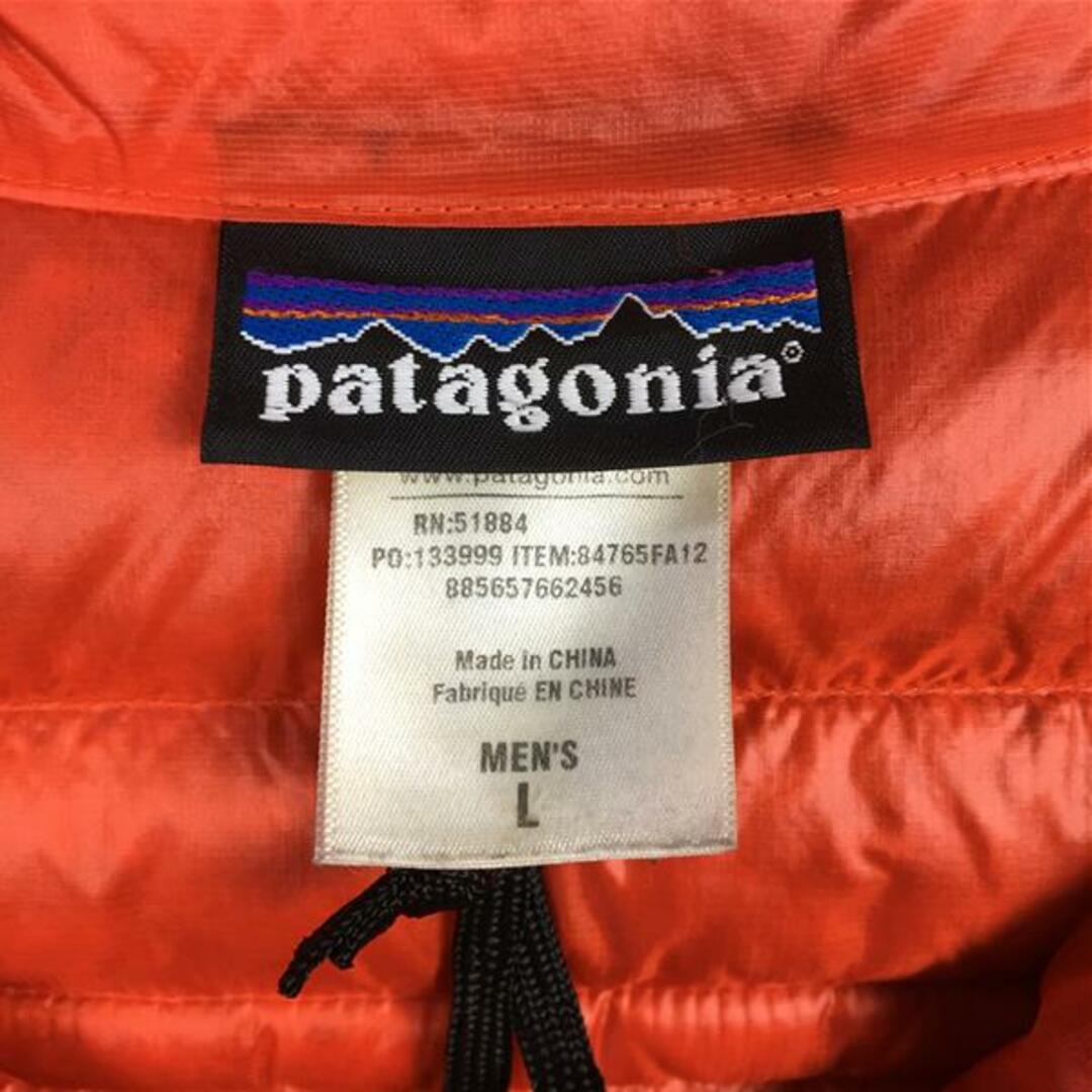 patagonia(パタゴニア)のMENs L  パタゴニア ウルトラライト ダウン フーディ ULTRALIGHT DOWN HOODY 800FP ダウン ジャケット 生産終了モデル 入手困難 PATAGONIA 84765 PBH Paintbrush Red オレンジ系 メンズのメンズ その他(その他)の商品写真