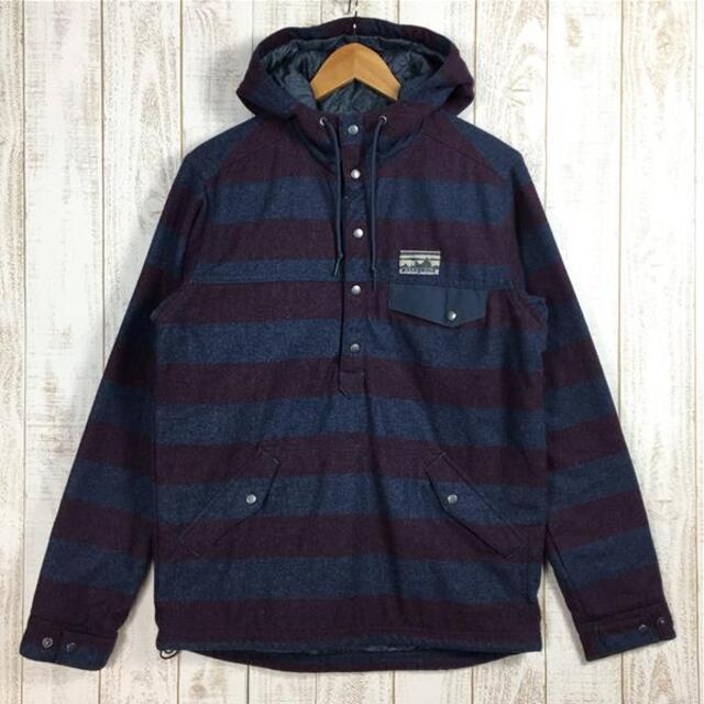 MENs S  パタゴニア リクレイムド ウール スナップT プルオーバー RECLAIMED WOOL SNAP T PULLOVER インサレーション ジャケット フーディ 40周年記念モデル 生産終了モデル 入手困難 PATAGONIA 50385 CWOR パープル系65cm重量