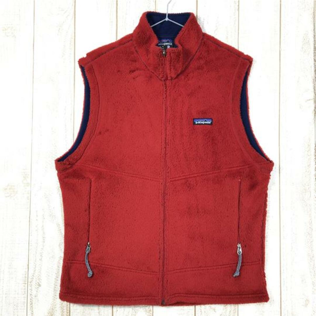 patagonia(パタゴニア)のMENs M  パタゴニア R2 ベスト R2 VEST レギュレーター フリース ファイヤー アメリカ製 ポーラテック サーマルプロ 生産終了モデル 希少カラー 入手困難 PATAGONIA 25150 Fire レッド系 メンズのメンズ その他(その他)の商品写真