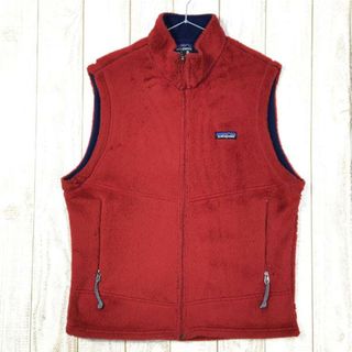 パタゴニア(patagonia)のMENs M  パタゴニア R2 ベスト R2 VEST レギュレーター フリース ファイヤー アメリカ製 ポーラテック サーマルプロ 生産終了モデル 希少カラー 入手困難 PATAGONIA 25150 Fire レッド系(その他)