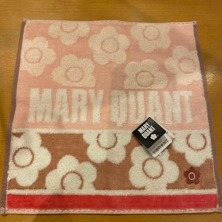 マリークワント(MARY QUANT)のマリークワント新作タオルハンカチピンク(ハンカチ)