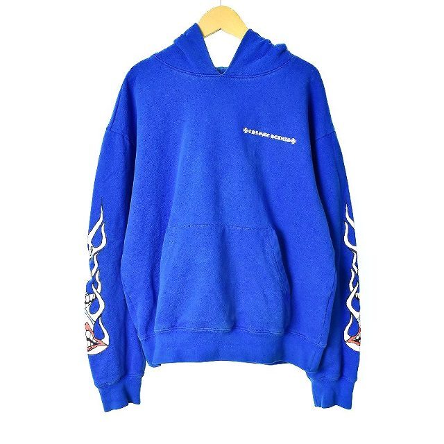 良質 Boy Matty HEARTS CHROME - Hearts Chrome Space 靑 S Hoodie