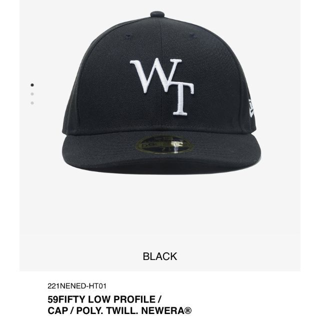 W)taps(ダブルタップス)のBLACK XL 22SS WTAPS 59FIFTY LOW PROFILE メンズの帽子(キャップ)の商品写真