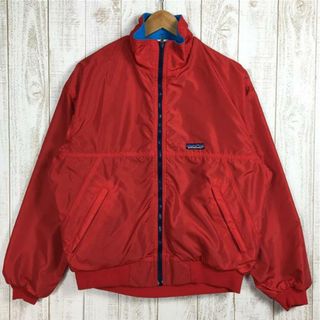 パタゴニア(patagonia)のMENs M  パタゴニア 1988 シェルド キャプリーン ジャケット Shelled Capilene Jacket フレンチレッド×ピーコック ビンテージ フリース 生産終了モデル 希少カラー 入手困難 PATAGONIA 42111 French Red / Peacock レッド系(その他)