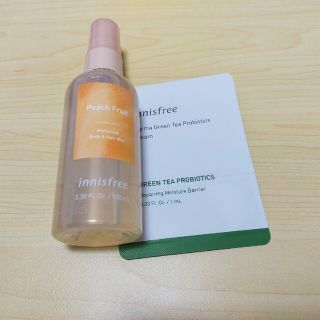 イニスフリー(Innisfree)のイニスフリー パフュームド ボディ&ヘアミスト ピーチフルーツ 100ml(ヘアウォーター/ヘアミスト)