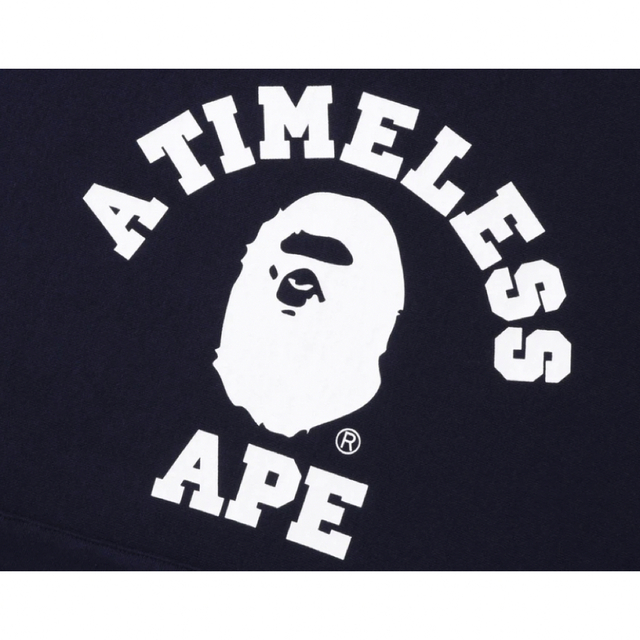 A BATHING APE(アベイシングエイプ)のBAPE JJJJOUND PULLOVER HOODIE NAVY Mサイズ メンズのトップス(パーカー)の商品写真