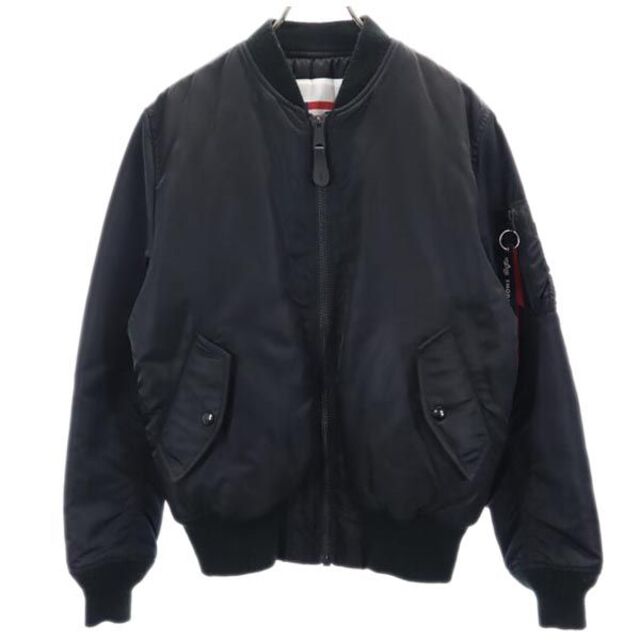 アルファインダストリーズ リバーシブル フライト ジャケット S 黒 ALPHA INDUSTRIES INC メンズ   【230107】