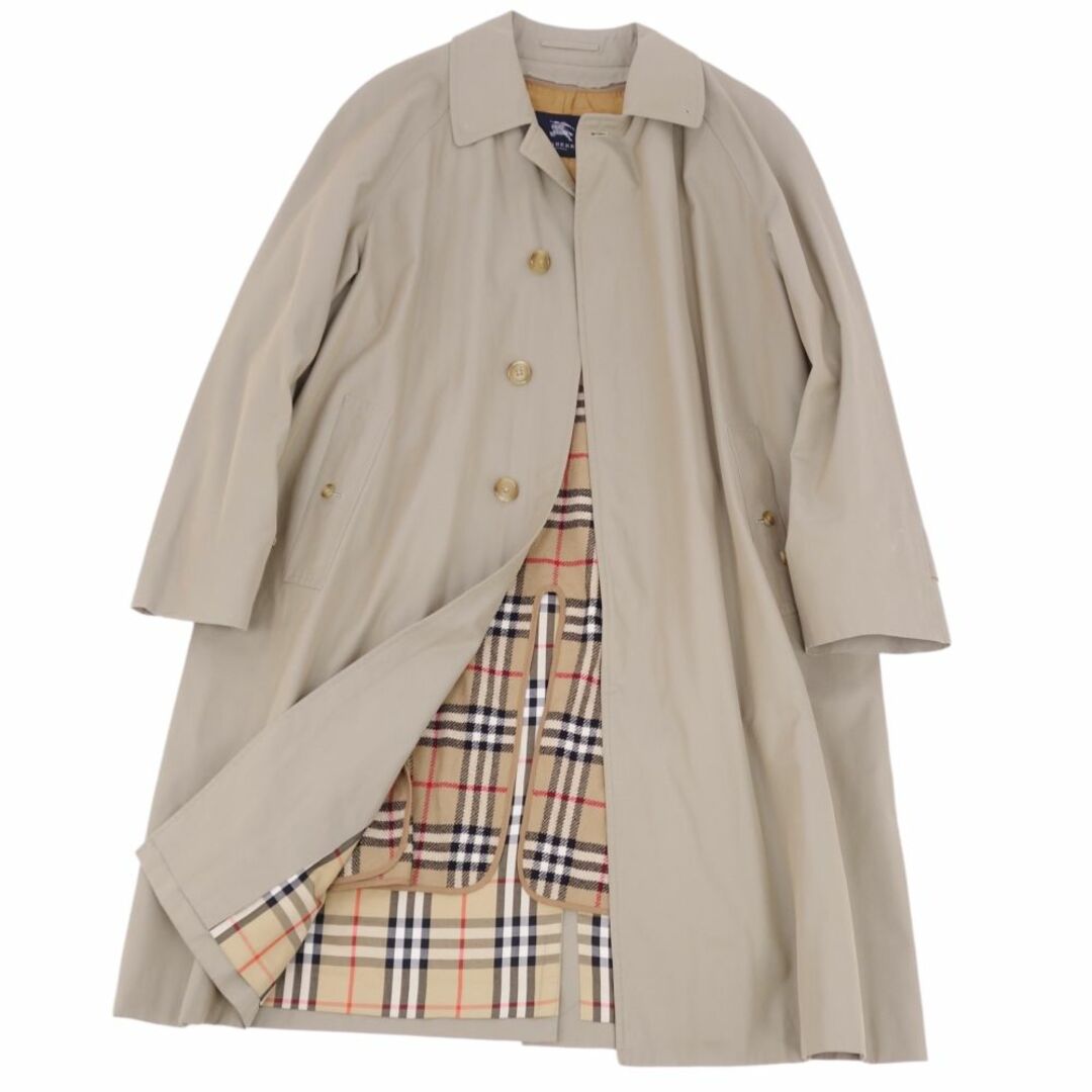 BURBERRY(バーバリー)のバーバリー ロンドン BURBERRY LONDON コート ステンカラーコート バルマカーンコート メンズ ライナー アウター 94-175-6(L相当) ベージュカーキ メンズのジャケット/アウター(ステンカラーコート)の商品写真