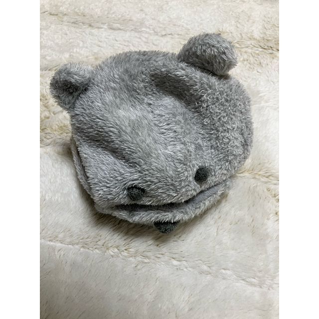 mikihouse(ミキハウス)のミキハウストレード くまさん 帽子 グレー M(48cm-50cm) キッズ/ベビー/マタニティのこども用ファッション小物(帽子)の商品写真