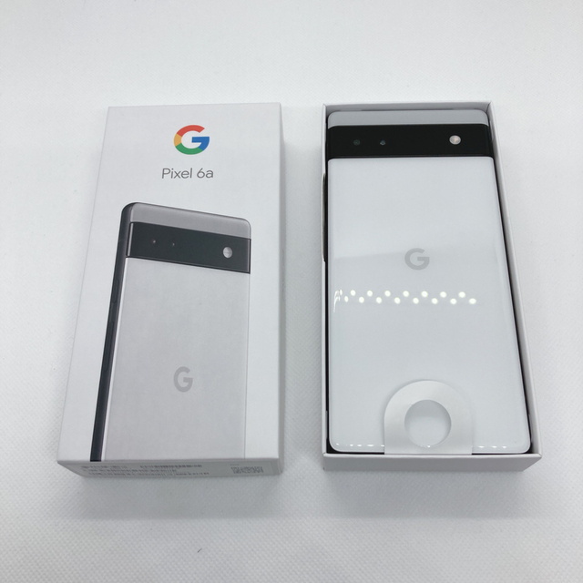 Google Pixel(グーグルピクセル)の【新品未使用】Google Pixel6a 128gb ホワイト Chalk スマホ/家電/カメラのスマートフォン/携帯電話(スマートフォン本体)の商品写真