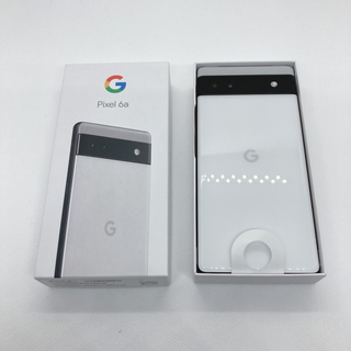 グーグルピクセル(Google Pixel)の【新品未使用】Google Pixel6a 128gb ホワイト Chalk(スマートフォン本体)