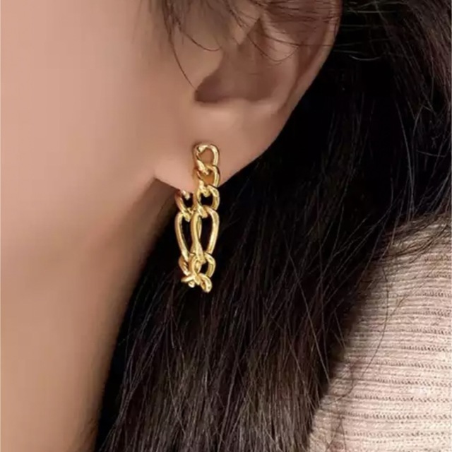 Ron Herman(ロンハーマン)のMix chain pierce gold No.782 レディースのアクセサリー(ピアス)の商品写真