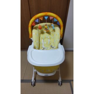 コンビ(combi)のつむぎ様専用　お値下げ✤【美品】ネムリラ　サーカスイエロー　joy　コンビ(ベビーベッド)