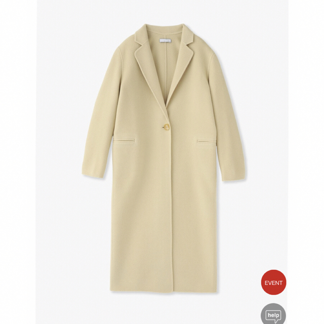 Ron Herman(ロンハーマン)の新品　TEN×Ronherman 2021FW Simple Chic Coat レディースのジャケット/アウター(チェスターコート)の商品写真