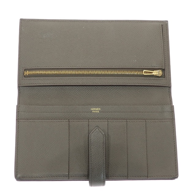 美品】HERMES エルメス ベアン スフレ ヴォーエプソン エトゥープ C刻