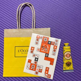 ロクシタン(L'OCCITANE)のロクシタン　ハンドクリーム　スパイシーオレンジラテの香り　30ml(ハンドクリーム)