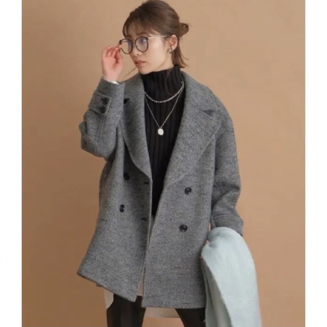 Apuweiser-riche ダブル釦カットPコート redoven.co.uk