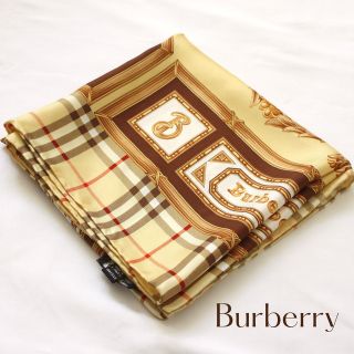 バーバリー(BURBERRY) シルク バンダナ/スカーフ(レディース)の通販