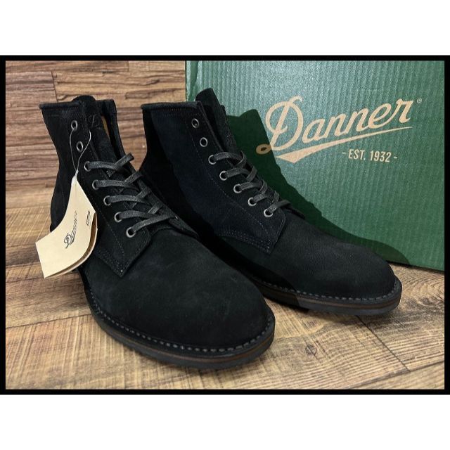 Danner(ダナー)の新品 ダナー D212106 スエード レザー ブーツ ブラック 28.0 ① メンズの靴/シューズ(ブーツ)の商品写真