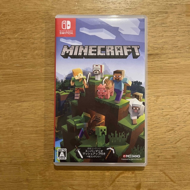 Microsoft(マイクロソフト)のMinecraft Switch エンタメ/ホビーのゲームソフト/ゲーム機本体(家庭用ゲームソフト)の商品写真