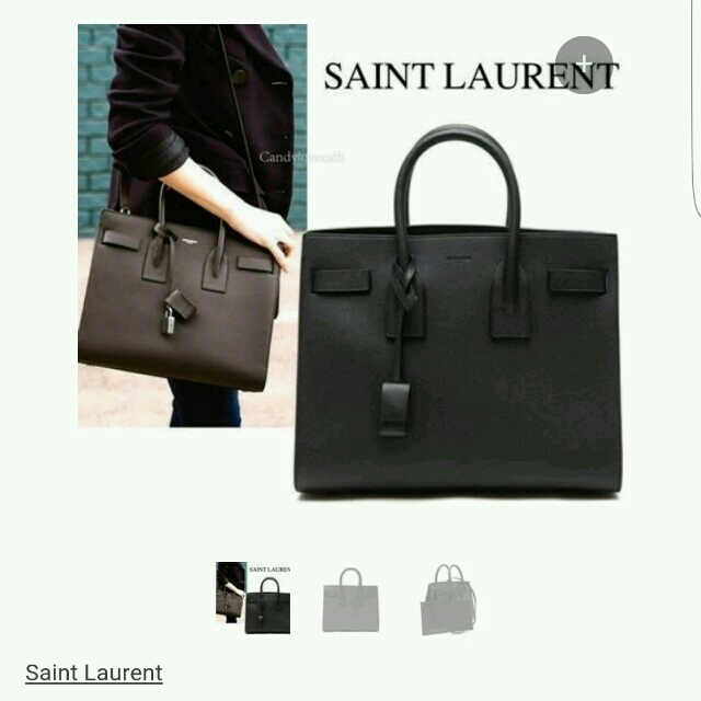 Saint Laurent(サンローラン)の正規品☆【新品同様】SAINT LAURENT　サックドジュール レディースのバッグ(ハンドバッグ)の商品写真