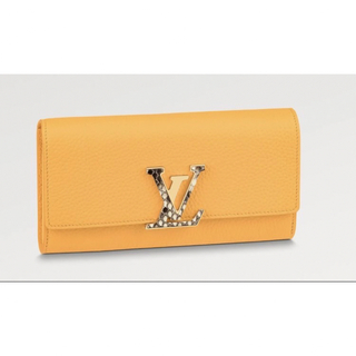 ルイヴィトン(LOUIS VUITTON)のLouis Vuitton-ポルトフォイユ カプシーヌ イエロー(財布)