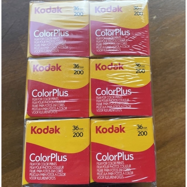 Kodak Color Plus 200 6個スマホ/家電/カメラ