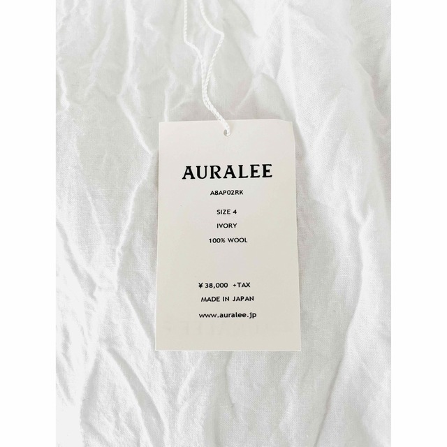 AURALEE SUPER FINE WOOL RIB KNIT BIG P/O 5