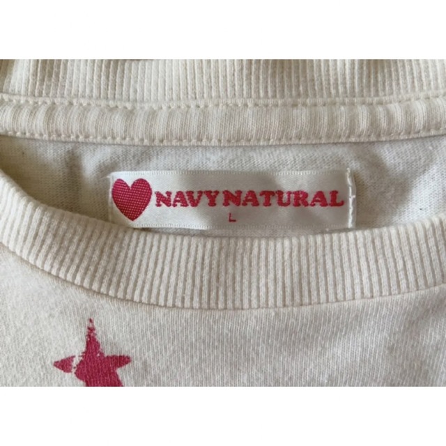 navy natural(ネイビーナチュラル)のNAVYNATURAL☆Tシャツ（子供用L） キッズ/ベビー/マタニティのキッズ服女の子用(90cm~)(その他)の商品写真