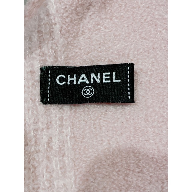 CHANEL シャネル マフラー ピンク ココマーク カシミヤ 新品 ストール