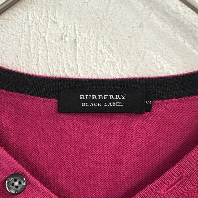 BURBERRY BLACK LABEL(バーバリーブラックレーベル)のBurberry black label ニット　ゆったりサイズ レディースのトップス(ニット/セーター)の商品写真