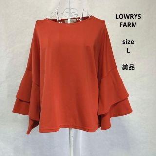 ローリーズファーム(LOWRYS FARM)のLOWRYS FARM　ローリーズファーム　レディース七分袖カットソー　Ｔシャツ(Tシャツ(長袖/七分))