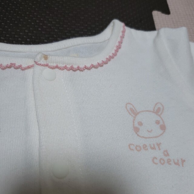 coeur a coeur(クーラクール)のクーラクール ロンパース トップス 70 キッズ/ベビー/マタニティのベビー服(~85cm)(ロンパース)の商品写真