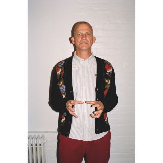 Supreme Floral Stripe Cardigan L