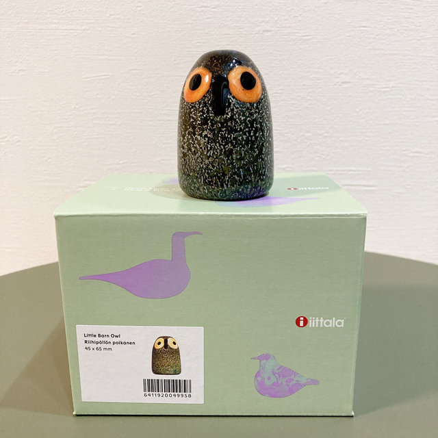 iittala(イッタラ)の新品 イッタラ iittala メンフクロウヒナ little barn owl インテリア/住まい/日用品のインテリア小物(置物)の商品写真