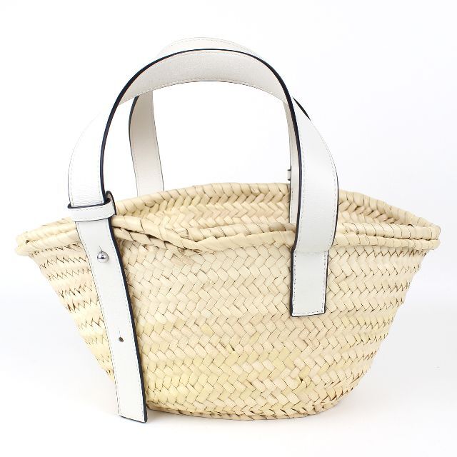 LOEWE ロエベ スモール かごバッグ トートバッグ レザー 新品同様-
