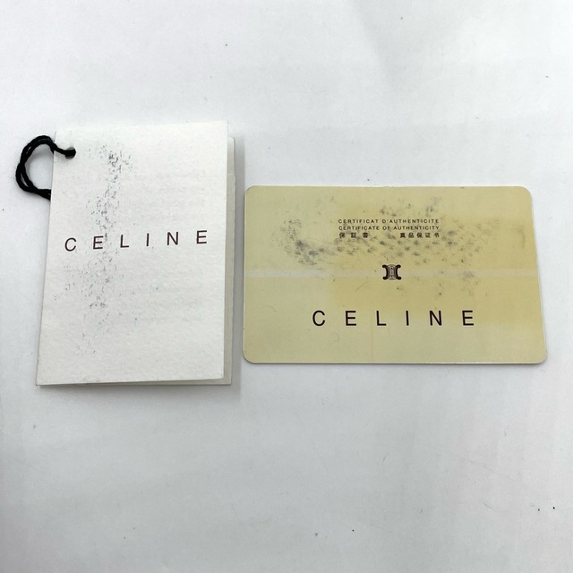 celine(セリーヌ)のCELINE セリーヌ ハンドバッグ マカダム アクセサリーポーチ ワンショルダー 鞄 かばん  キャンバス  レザー  ベージュ ゴールド金具 レディース【中古品】 レディースのバッグ(ハンドバッグ)の商品写真