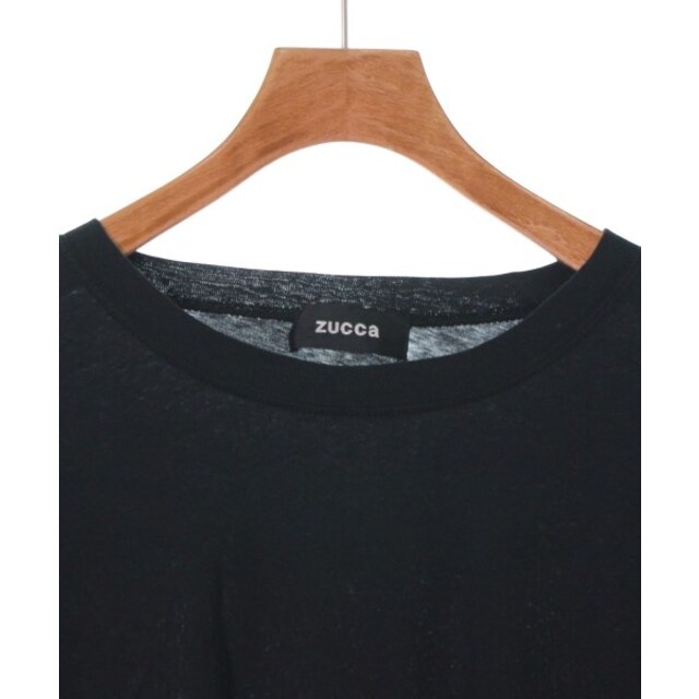 ZUCCa(ズッカ)のZUCCa ズッカ Tシャツ・カットソー M 黒 【古着】【中古】 レディースのトップス(カットソー(半袖/袖なし))の商品写真