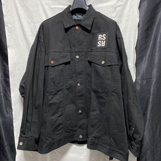 ラフシモンズ(RAF SIMONS)のRAF SIMONS Orversized denim jacket M(Gジャン/デニムジャケット)