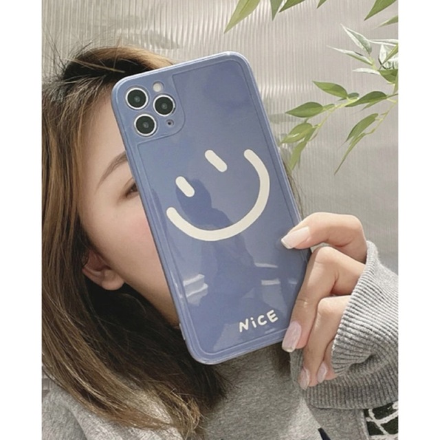 スマホケース　iPhone11プロマックス　②Smile スマホ/家電/カメラのスマホアクセサリー(iPhoneケース)の商品写真